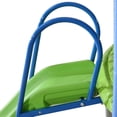 thumbnail image 2 of ARCTICSCORPION Trampoline with Slide Swings and Basketball Hoop, Green, 254.00" x 144.00" x 121.20", 2 of 9