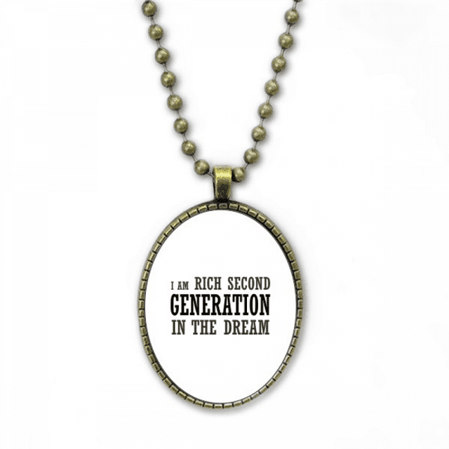 Rich Second Generation Art Deco Fashion Necklace Vintage Chain Bead Pendant Jewelry Collection
