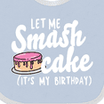 thumbnail image 4 of Inktastic Let Me Smash Cake Its My Birthday Girls Baby Bib, 4 of 4