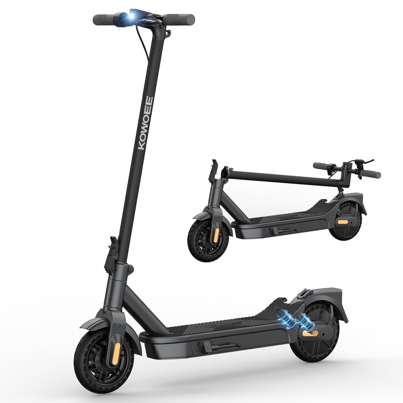 ECOZOOM E8 Pro Electric Scooter 500W 8.5" Solid Tire For Adults High Speed of 20MPH & 21 Miles Range Commuting Scooter
