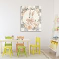 thumbnail image 3 of Stupell Industries Cottage Adorable Bunny in Wreath Canvas Art, 30 x 40, by Creative Studio, 3 of 8