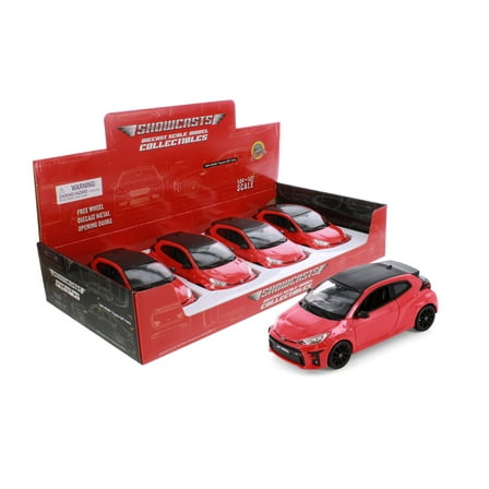 2021 Toyota GR Yaris, Red - Showcasts 37909 - 1/24 Scale Diecast Model Car