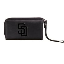 Black San Diego Padres Cell Phone Wristlet Wallet