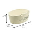 thumbnail image 3 of Cotton Rope Storage Basket, Cat's Meow Pet Theme, 3 of 8