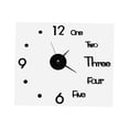 thumbnail image 4 of unbranded De Pared Negro Con Adhesivo En Plástico Resistente Y Silencioso Para Y Estudio, 4 of 7