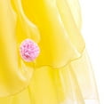 thumbnail image 6 of Princess Belle Costume for Girls, Halloween Cosplay Dress with Accessories, SIZE 4T, 6 of 8