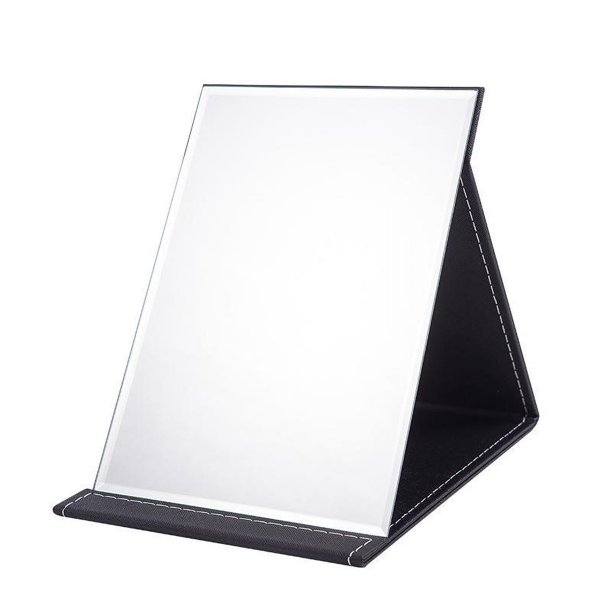SHAR (LARGE) HD Folding Portable Makeup Mirror Black, for Students