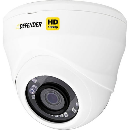 - Defender HD 1080p Indoor/Outdoor Long Range Night Vision Dome Security Camera