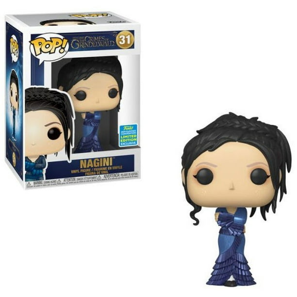Funko Nagini (2019 Summer Con Exc) Pop Vinyl Figure & 1 Compatible Graphic Protector Bundle