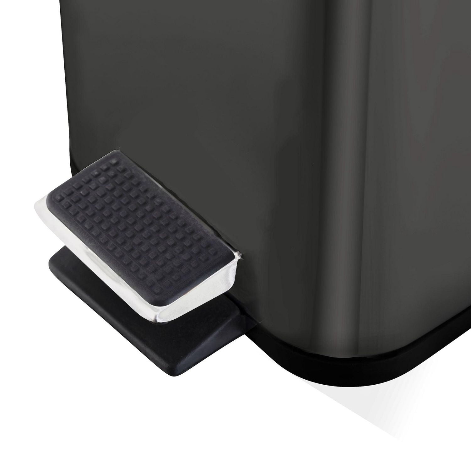 Mainstays Steel Step Bin, 5 L capacity