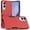 Red, variant on TJS for Samsung Galaxy S25 Edge Phone Case, Heavy Duty Rugged Shockproof Full Body Protection Cover for Samsung S25 Edge (Black)