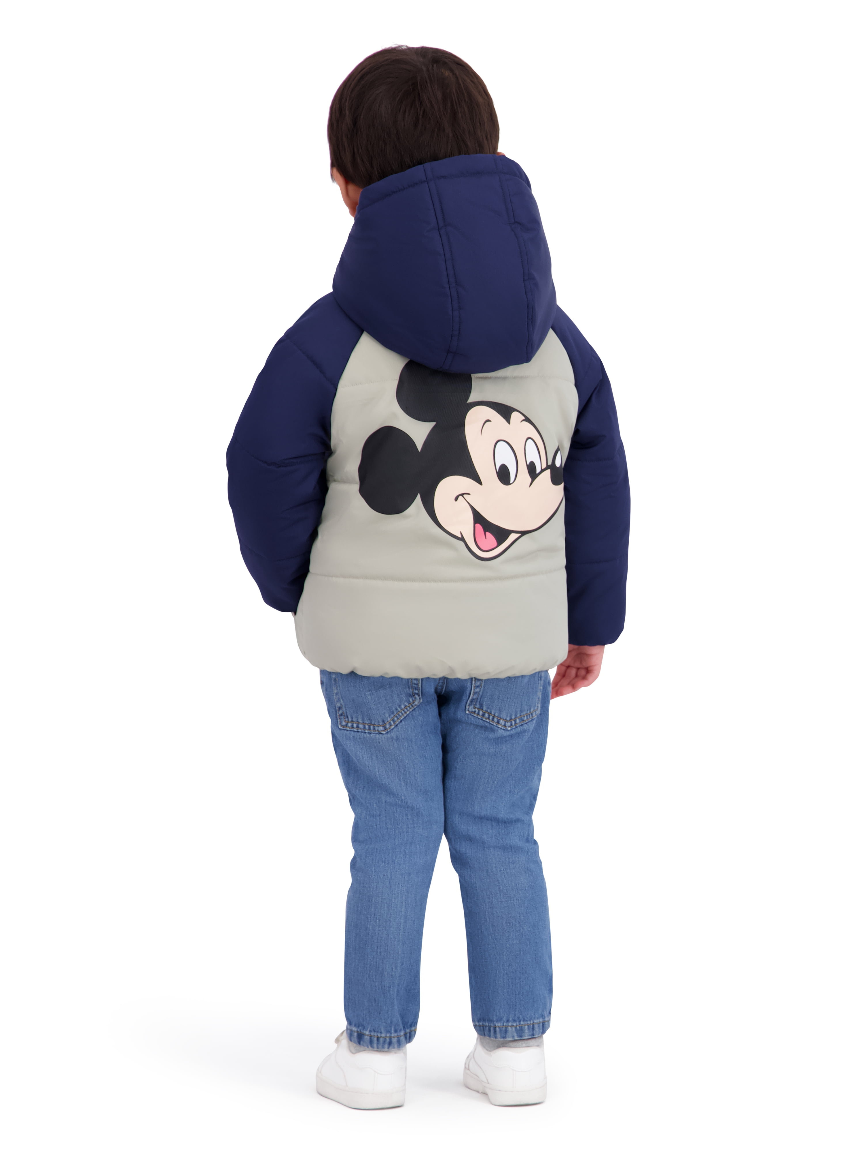 Character Toddler Boy Color- Block Puffer Jacket, Sizes 12M-5T