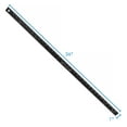 thumbnail image 2 of Logix 36 inch Zero Read Aluminum Ruler with Hang Hole, Black, 2 of 14
