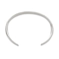 thumbnail image 4 of Sterling Silver Step Flat Cuff Bangle Bracelet, 4 of 4