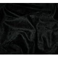 thumbnail image 6 of Chezmoi Collection Lux Black Crushed Velvet Curtains 2 Panel Set, Room Darkening Luxury Distressed Velvet Rod Pocket Window Drapes for Living Room Bedroom 50" W x 96" L, 6 of 9