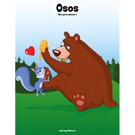 Pre-Owned Osos: Osos libro para colorear 2 (Series #2) (Paperback)