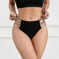 thumbnail image 2 of Gibobby Ropa interior termica Ropa interior de mujer Bragas de encaje sexy Estiramiento Hipster Calzoncillos Ropa interior Señora Ropa interior(Negro， L), 2 of 5