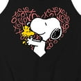 thumbnail image 3 of Peanuts - Snoopy Woodstock Xo Heart - Men's Jersey Tank Top, 3 of 6