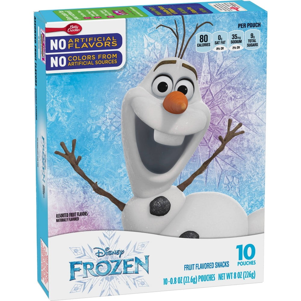 Betty Crocker Disney Frozen Fruit Snacks 10ct