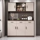 thumbnail image 2 of Zocalo Alacena de Cocina 120 cm con 3 Cajones y Gabinetes de Almacenamiento, Beige, 2 of 11
