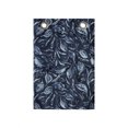 thumbnail image 1 of Botanical Hanging Pocket Organizer, Continuous Pattern with Leafy Branches, Printed Polyester Storage Bag with Pockets, 14" x 20", Night Blue Sky Blue, 1 of 2