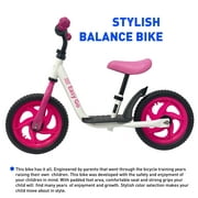 Balance Bike - Adjustable Seat and Handlebars - Boys and Girls - 18 Months to 6 Years Old