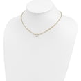 thumbnail image 4 of 14K Yellow Gold Adjustable Double Strand Heart Necklace Made In Indonesia fb1296-16, 4 of 5