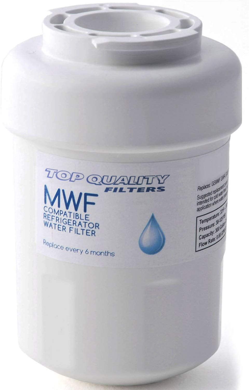 Best GE MWF Refrigerator Water Filter Smartwater Compatible Cartridge