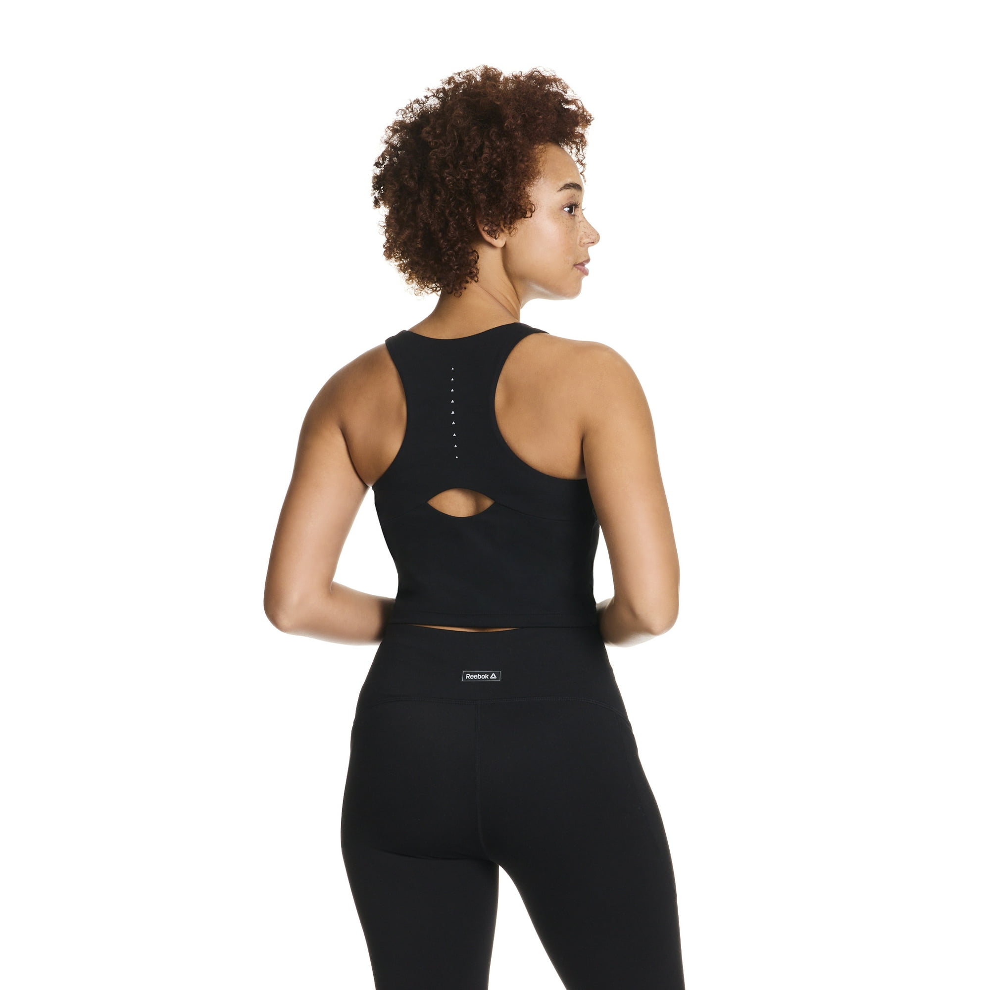 Reebok Women's Sprinter Cropped Bra Tank, Sizes XS-XXXL