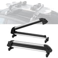 thumbnail image 1 of Ski Snowboard Roof Rack 31.7" Ski Rack for Car Roof with Lock, 1 of 6