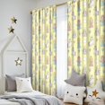 thumbnail image 5 of Blackout Kids Curtains,Yellow Princess Unicorn Pattern Childrens Insulated Curtains Set Of 2,Bedroom Essentials,Toddler Room Decor 52"x84", 5 of 5
