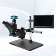 thumbnail image 1 of Industrial Display Electron Microscope LCD Display Screen Aluminum Alloy Holder Compatible with 10. 1 Inch, 11. 6 Inch, 13. 3 Inch LCD Digital Microscope Monitors, 1 of 7