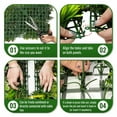 thumbnail image 3 of ODTORY Artificial Hedge Grass Wall Panel: 40" x 20" UV-Anti Faux Boxwood Ivy Greenery Backdrop, Fake Green Plant Fence for Indoor & Outdoor Privacy Screen and Home Decor, 3 of 7