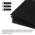 thumbnail image 4 of Uxcell 12 Pcs Soft Felt Sheets Fabric Craft Sheets Black 7.87" x 11.81", 4 of 7