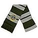 thumbnail image 2 of Culturefly Harry Potter House Premium Striped Scarf With Crest Patch, One Size (Green), 2 of 4