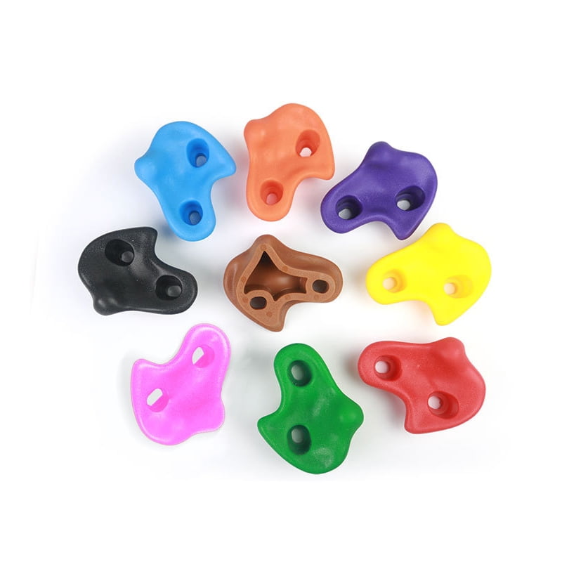 Climbing Holds Rock Wall Stones Holds Grip For Kids Indoor Outdoor 
