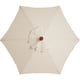 thumbnail image 1 of GVFunda de recambio para sombrilla - 6 varillas - Diámetro 2m - Impermeable - Protección UV - Tejido de recambio - Beige, 1 of 5
