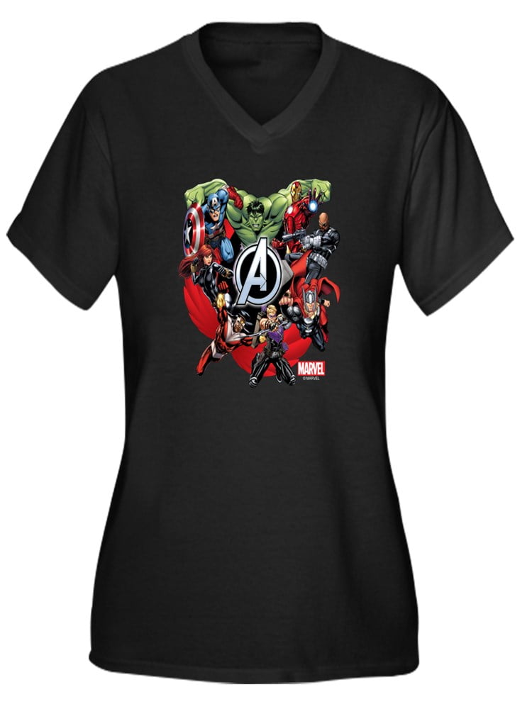 plus size avengers shirt