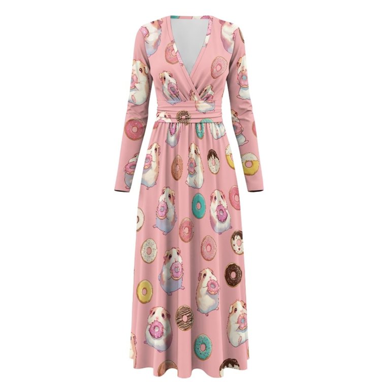 chinese dress ladies Funny Cartoon Rabbits Women's Short Sleeve Maxi Dress Summer Casual Loose Long  Dresses for Beach Party 2XS at Amazon Women's Clothing store