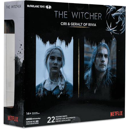 WITCHER NETFLIX 7IN 2PK - GERALT AND CIRI (SEASON 3)