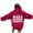Red, variant on Hoodies for Women Make Crowded Women's Hooded Sweatshirt Yoga Apparel Sweat Women Workout Long Sleeve Sweatshirt Hoodie with V Neck Tunic Long Neck Sweater Winter Fashion for 2022 Ladies Red S