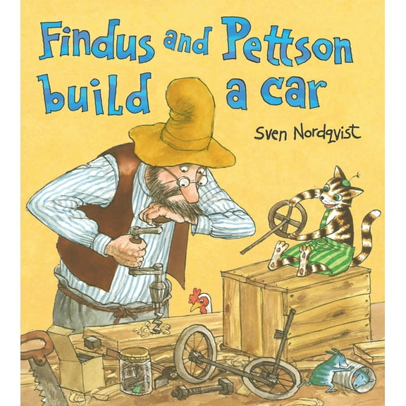 Findus and Pettson Findus and Pettson Build a Car, (Board Book)