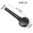thumbnail image 1 of High-Quality Ebony Violin Pegs - 4 Pack for Perfect Pitch Adjustment!, 1 of 10