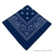 thumbnail image 3 of Advancent Pañuelo Pañuelo Cuadrado Paisley Diadema Pañuelo Pañuelo Multiusos Accesorios Regalos para Hombres Mujeres Azul Oscuro Type1 NO1, 3 of 6