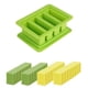 thumbnail image 3 of Cateissary Molde de silicona para mantequilla con formas rectangulares, bandeja con tapa, 4 cavidades, molde para helado, molde para jabón, utensilios de Type4 NO4, 3 of 6