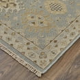 thumbnail image 3 of Feizy Corbitt Traditional Oriental, Blue/Gray/Ivory, 7'9" x 9'9" Area Rug Stain Resistant Pet & Kid Friendly Handmade Classic Bordered Floor Rug for Living room Bedroom, 3 of 8