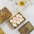 thumbnail image 4 of BalsaCircle 12 Gold 3" Metallic Mini Rectangle Treasure Boxes Favor Holders, 4 of 8