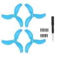 thumbnail image 2 of 2 Pares de Héices de drones RC de 3 Palas, Liga y Fuertes, Con Fuerza de Tracción, Compatibles con avata 2 para drones FPV, 2 of 7