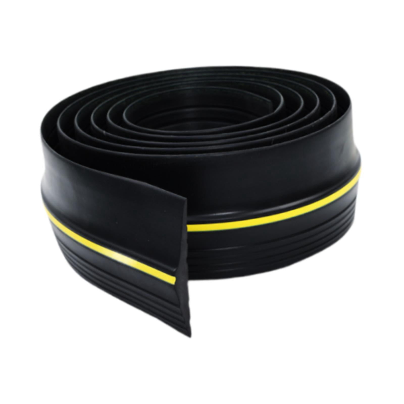 Baoblaze Garage Door Bottom Threshold Seal Strip Replacement Strip Multipurpose, Waterproof Weatherproofing DIY Garage Door Seal Strip 500cm Single Nonslip