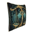thumbnail image 3 of ZNDUO Throw Pillow, 16"x16" Bed Pillow and Couch Pillows - Indoor Decorative Pillows，Libra Throw Pillow, 3 of 8